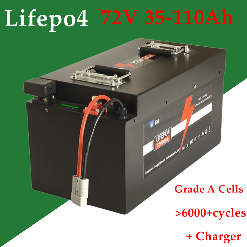 Batteria al litio 72V 35Ah 40A - 72V 40Ah Lifepo4 Battery Pack recensione e prezzo