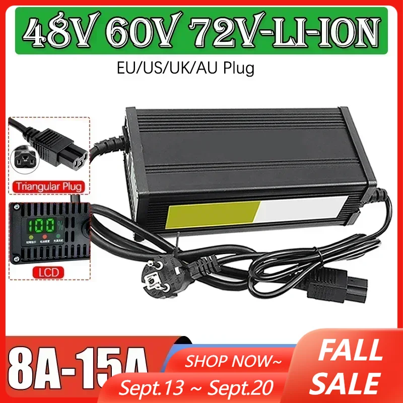 Caricabatteria al litio per ve - 72V 15A Fast Charger recensione e prezzo